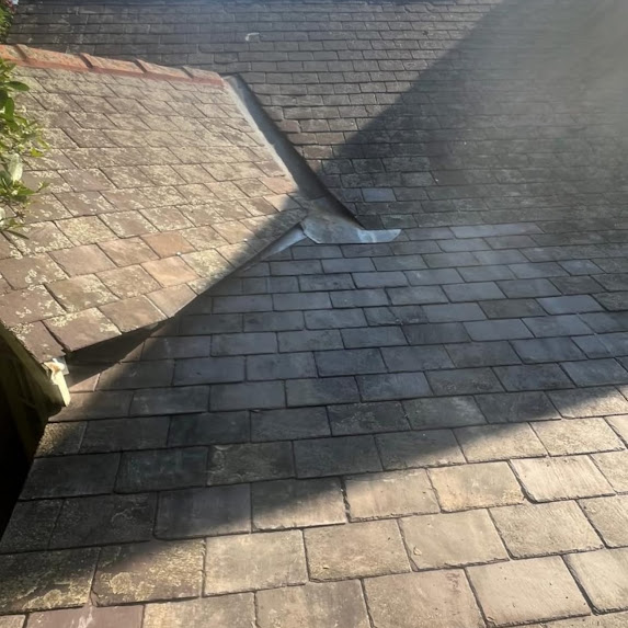 slate roof in need of restoration